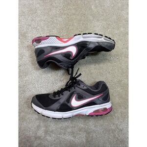 Nike Air Dictate 2 Womens Black Pink White Running Shoes Sz 10 488168-002